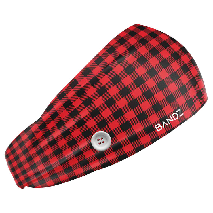 Red Flannel Button