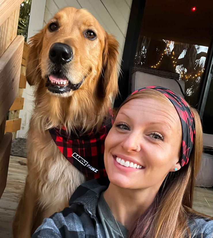 Gray Flannel PAWZ Bandana